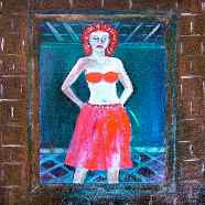 'Lady In Red'-window 15-2005:7JPG
